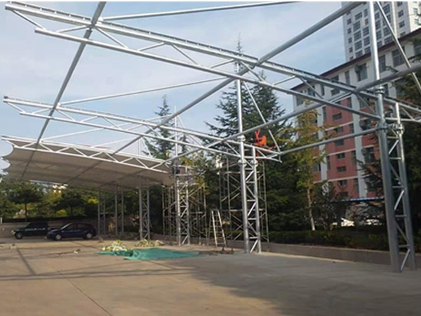 膜結構自行車棚廠家